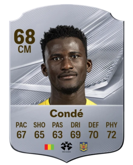 Condé 68 Common CM FC 26 card