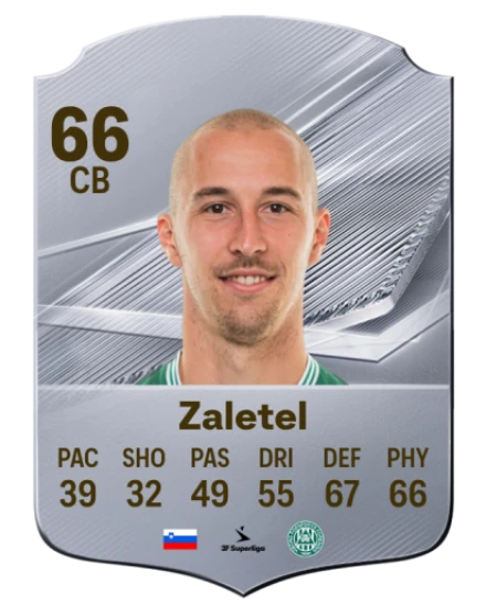 Zaletel 66 Silver CB FC 27 card