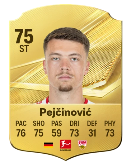 Pejčinović 75 Common ST FC 26 card
