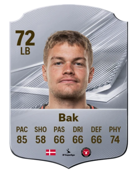 Bak 72 Common LB FC 26 card