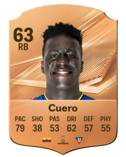 Cuero 63 Bronze RB FC 27 card