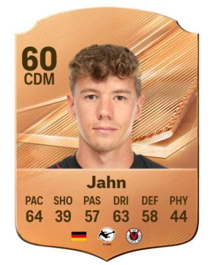 Jahn 60 Bronze CDM FC 27 card