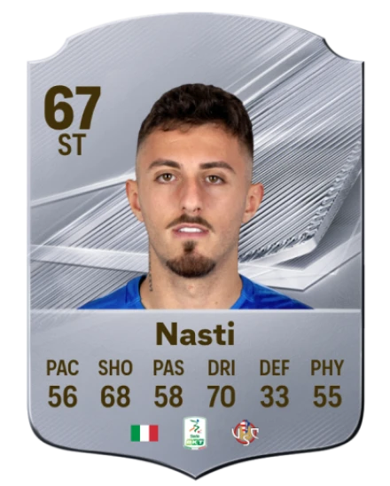 Nasti 67 Silver ST FC 27 card