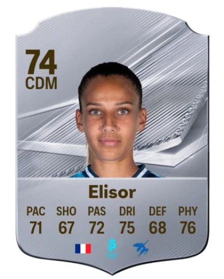 Elisor 74 Common CDM FC 26 card