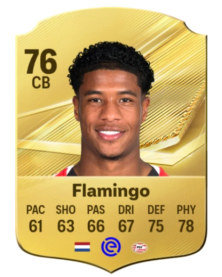 Flamingo 76 Common CB FC 26 card