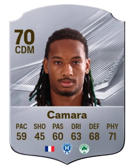 Camara 70 Silver CDM FC 27 card