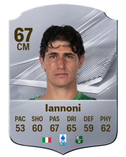 Iannoni 67 Silver CM FC 27 card