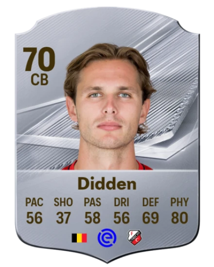 Didden 70 Common CB FC 26 card