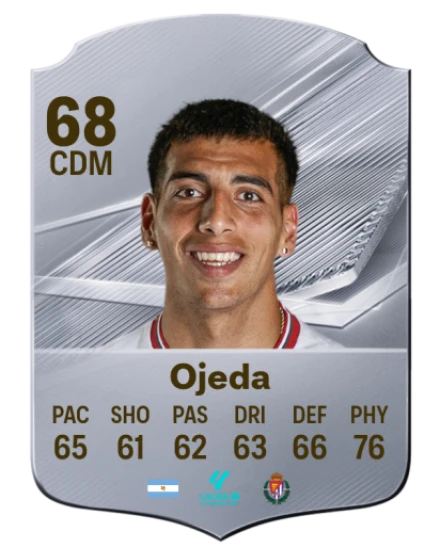 Ojeda 68 Silver CDM FC 27 card