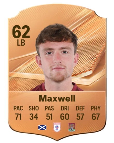 Maxwell 62 Common LB FC 26 card