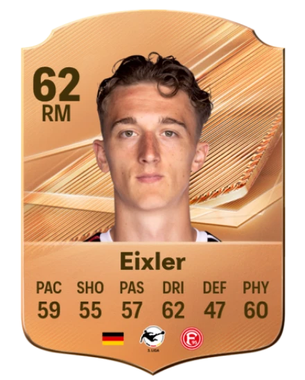 Eixler 62 Bronze RM FC 27 card
