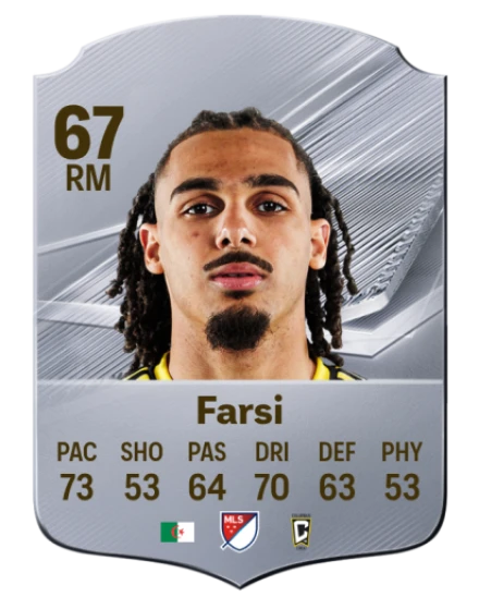 Farsi 67 Common RM FC 26 card