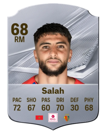 Salah 68 Common RM FC 26 card