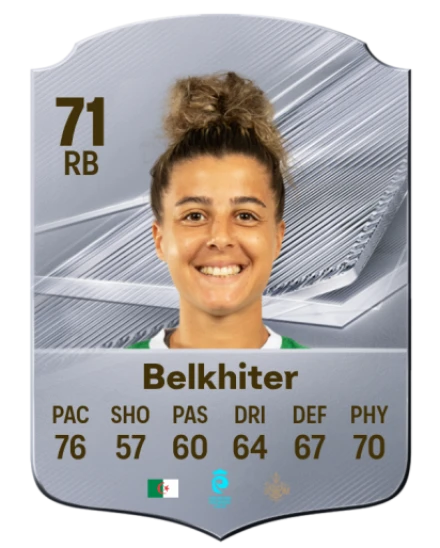 Belkhiter 71 Common RB FC 26 card