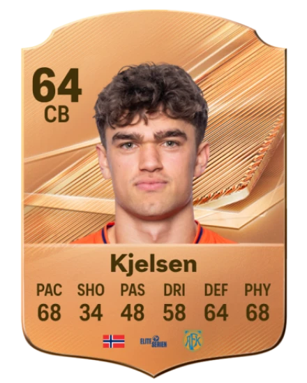 Kjelsen 64 Common CB FC 26 card