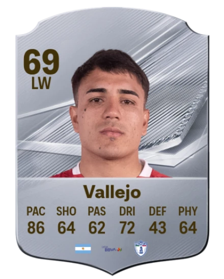 Vallejo 69 Silver LW FC 27 card