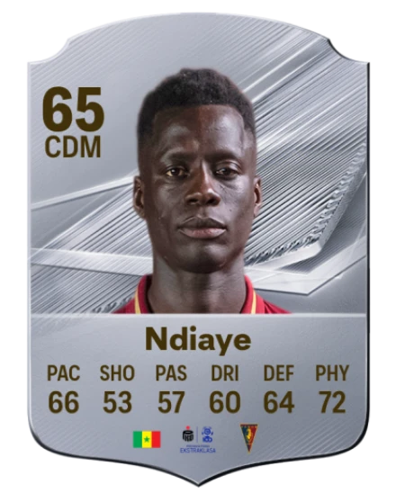 Ndiaye 65 Silver CDM FC 27 card