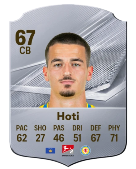 Hoti 67 Silver CB FC 27 card