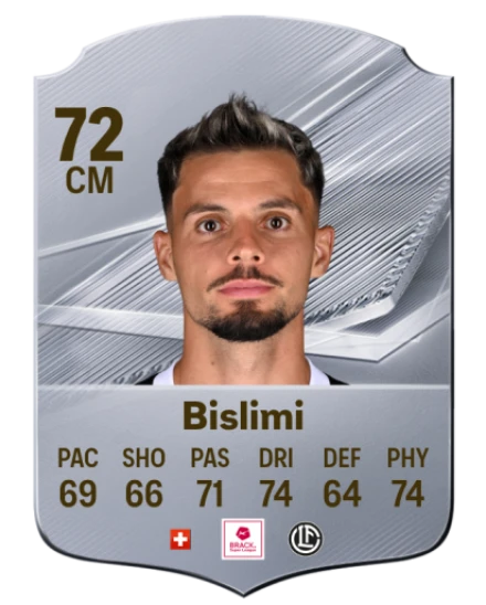 Bislimi 72 Common CM FC 26 card