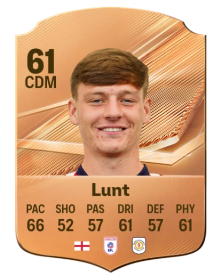 Lunt 61 Common CDM FC 26 card