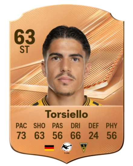 Torsiello 63 Common ST FC 26 card