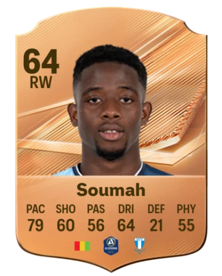 Soumah 64 Bronze RW FC 27 card