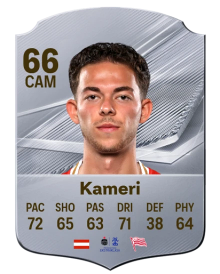 Kameri 66 Silver CAM FC 27 card