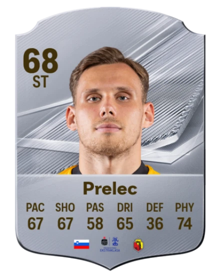 Prelec 68 Common ST FC 26 card