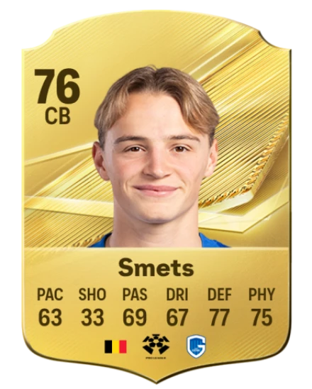 Smets 76 Common CB FC 26 card