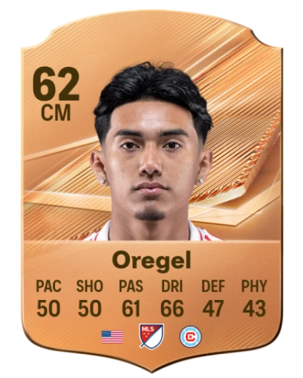 Oregel 62 Bronze CM FC 27 card