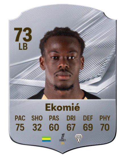 Ekomié 73 Rare LB FC 26 card