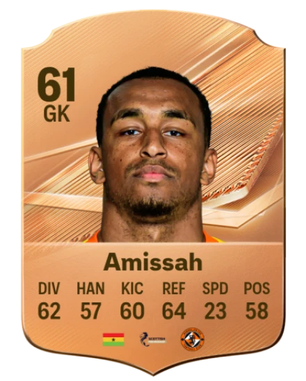Amissah 61 Bronze GK FC 27 card