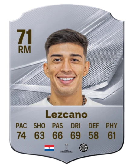 Lezcano 71 Common RM FC 26 card