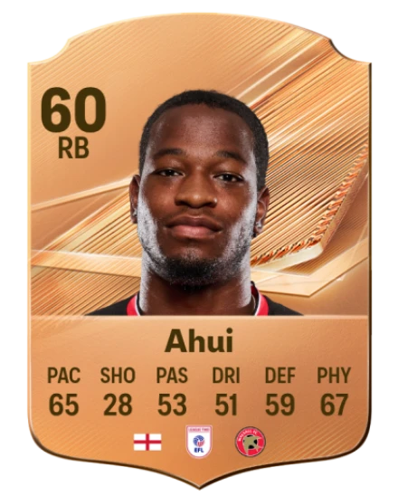Ahui 60 Bronze RB FC 27 card