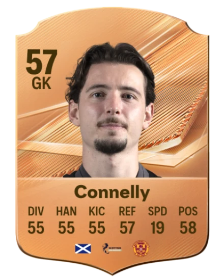 Connelly 57 Bronze GK FC 27 card