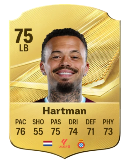 Hartman 75 Common LB FC 26 card