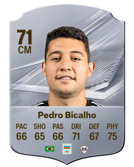 Pedro Bicalho 71 Common CM FC 26 card