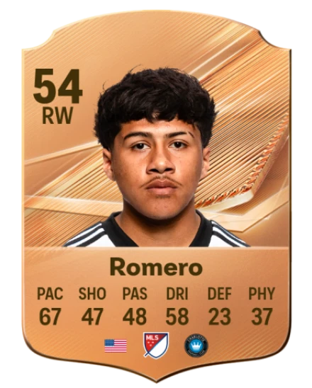 Romero 54 Bronze RW FC 27 card