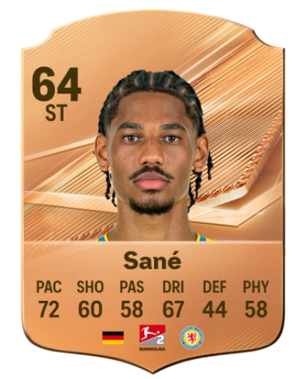 Sané 64 Bronze ST FC 27 card
