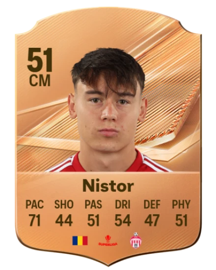 Nistor 51 Bronze CM FC 27 card