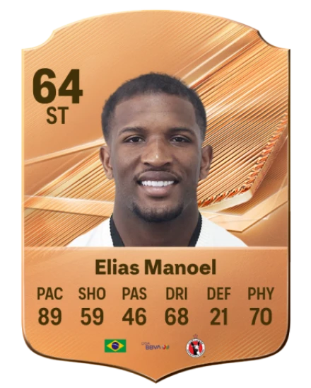Elias Manoel 64 Bronze ST FC 27 card