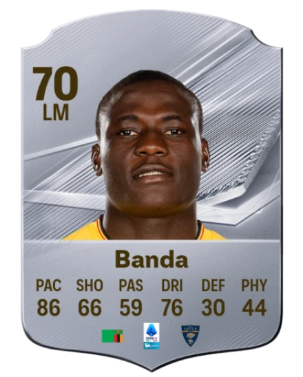 Banda 70 Rare LM FC 26 card
