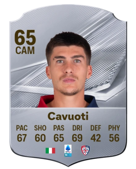 Cavuoti 65 Silver CAM FC 27 card
