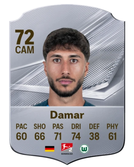 Damar 72 Common CAM FC 26 card