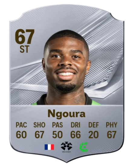 Ngoura 67 Common ST FC 26 card