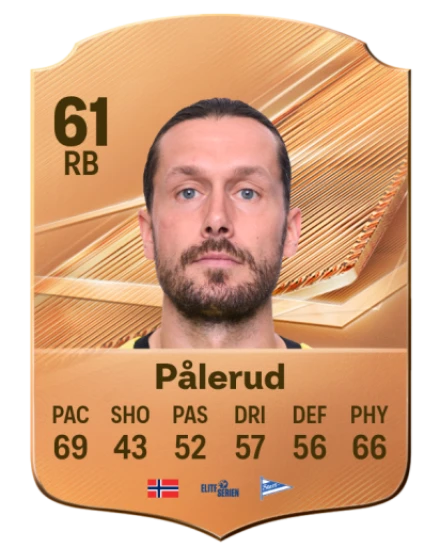Pålerud 61 Bronze RB FC 27 card