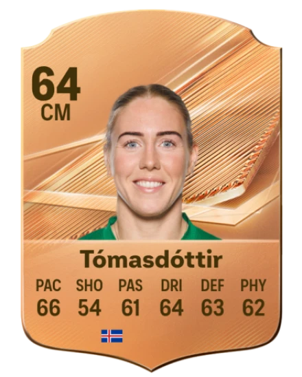 Tómasdóttir 64 Common CM FC 26 card