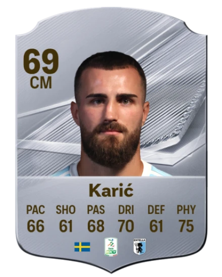 Karić 69 Common CM FC 26 card