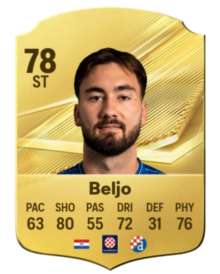 Beljo 78 Common ST FC 26 card