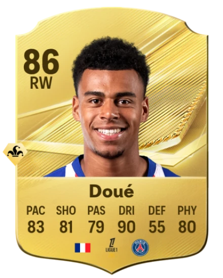 Doué 86 Common RW FC 26 card